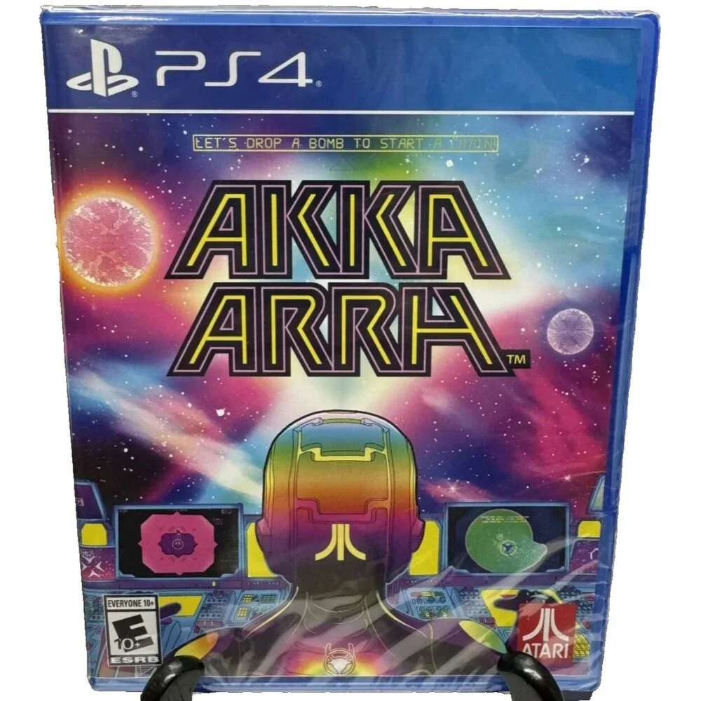 Akka Arrh PS4 Sony PlayStation 4 Limited Run Games LRG #502 Brand New Sealed